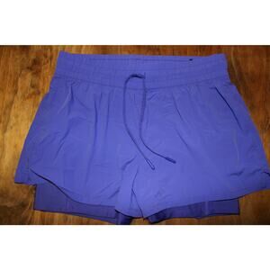 Spider Blue Athletic Shorts Size Medium